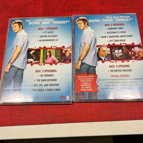 DEXTER SERIES SEASON TWO, THREE & FOUR 📀 DVDS - Picture 12 of 16